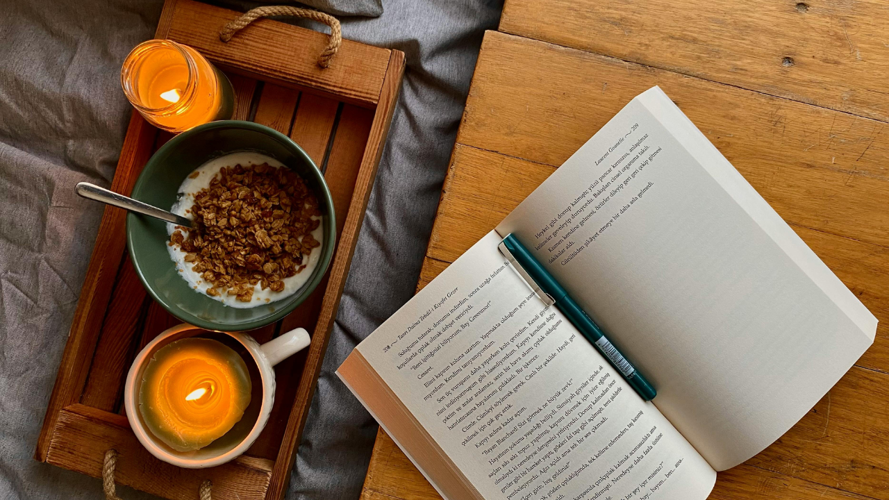 Soup and a book