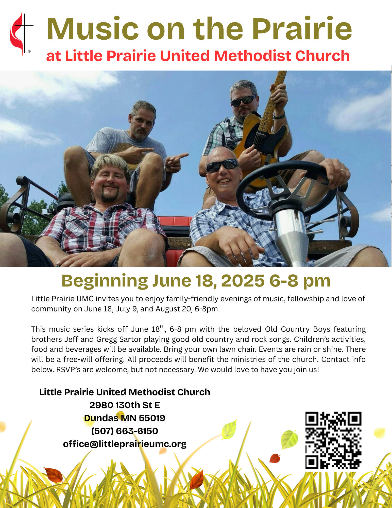 Music on the Prairie - flyer